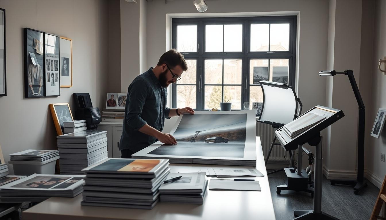 Print with a clear process